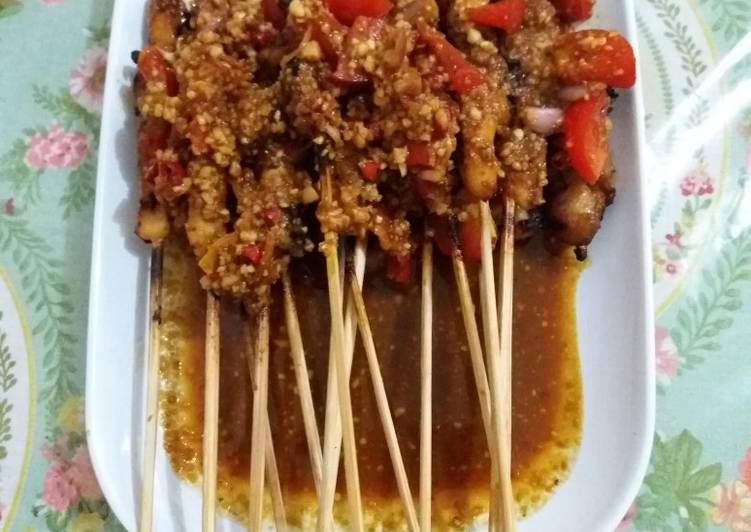 Resep Sate Ayam Sambal Kacang Anti Gagal