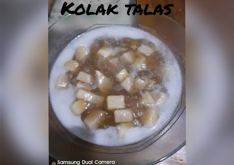 Resep Kolak Talas, Bikin Ngiler