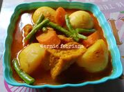 Gambar buncis wortel telur