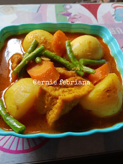 Foto resep Kari KTT BunTel (Kentang Tahu Telur Buncis worTel)