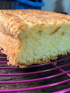 Una foto de Bizcocho de Maizena sin gluten y sin lactosa