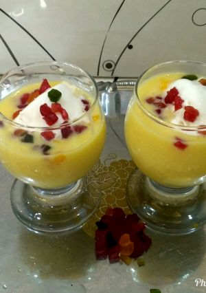 A picture of # Mango Mastani.