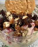 Fresas con crema con un toque diferente