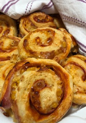 Pizzás csiga 🍕 recept fotója