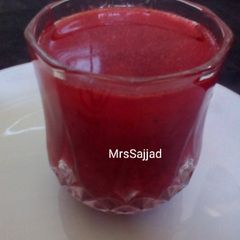 A picture of Falsay ka sharbat.