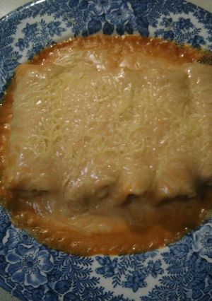 Una foto de Salsa para canelones rápida