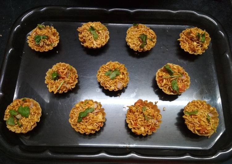 best Bhel canapes recipes ever | how to make good Bhel canapes
