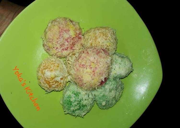 Klepon Warna Warni