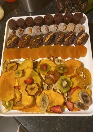 عکسی از دستور سینی خشکبار شب یلدا
