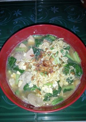 Foto resep Mie rebus spesial