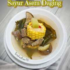 Sayur Asem Daging-レシピのメイン写真