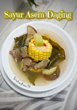Foto resep Sayur Asem Daging