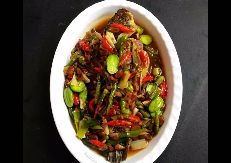 Resep Ikan Goreng Siram Tauco Lezat