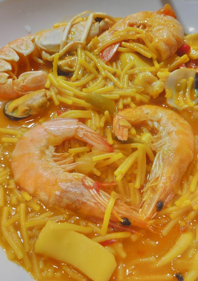 Una foto de Fideos a la Cazuela