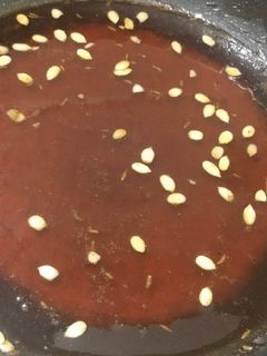 A picture of Imli chutney.