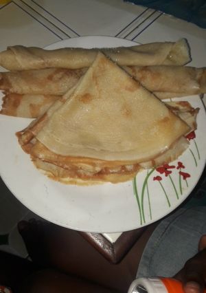 Une photo de Crêpes aux sucres