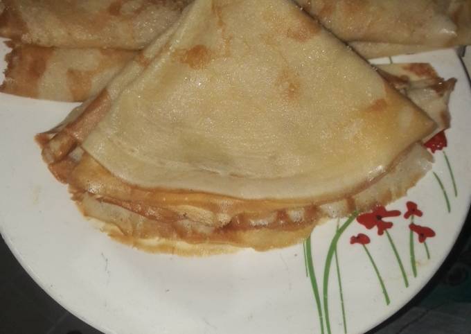 Crêpes aux sucres