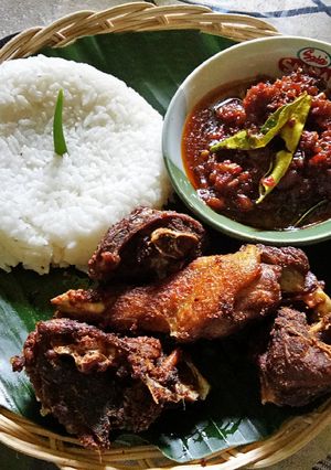 Foto resep Bebek goreng ungkep sambel terasi