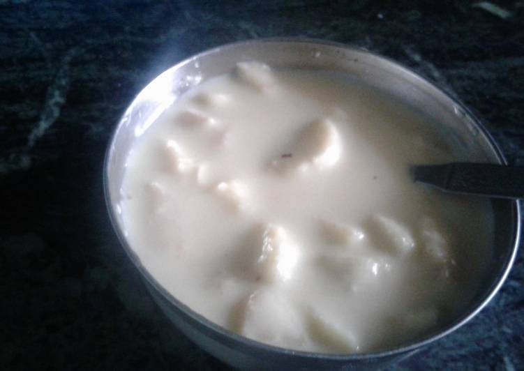 Step-by-Step Guide to Make Delicious Fruit cream very simple bt tasty