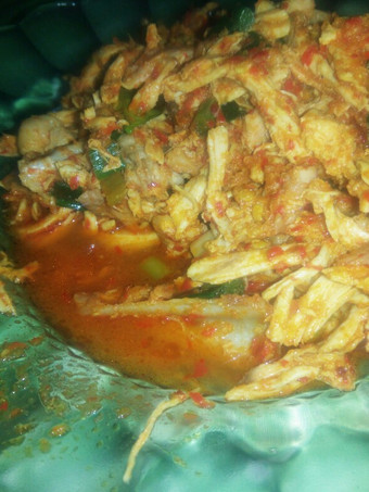 Anti Ribet, Buat Ayam suwir rica rica eundull Anti Gagal