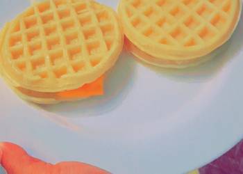 How to Recipe Appetizing Yummy Waffle Sandwiches 
