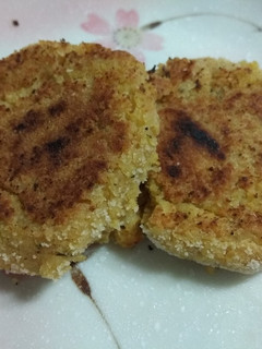 Una foto de Hamburguesitas de garbanzos
