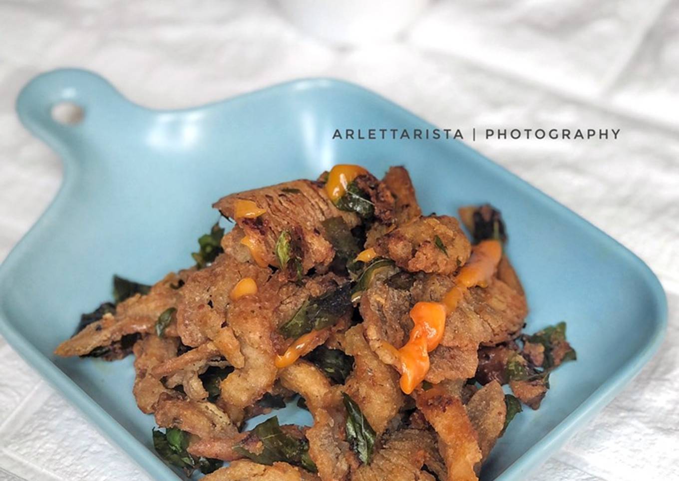 Jamur tiram bumbu keju