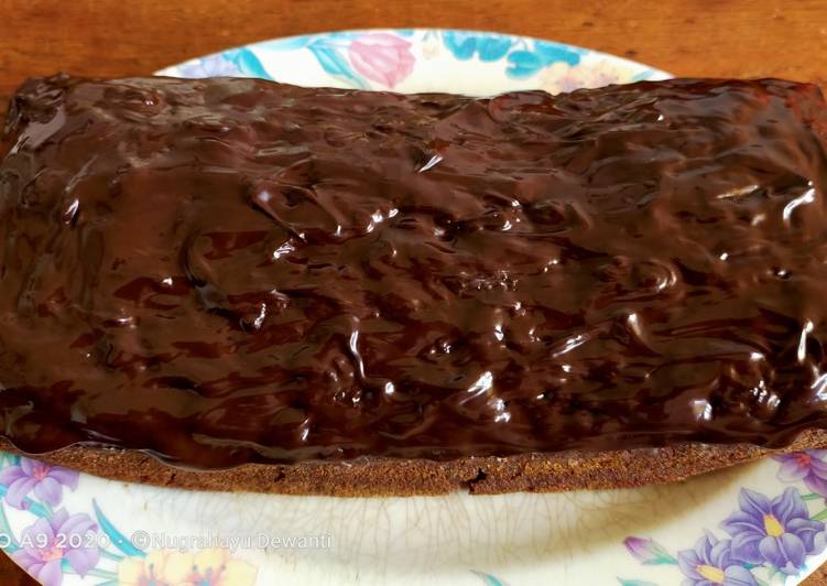 Proses meracik Vegan Brownies Anti Gagal