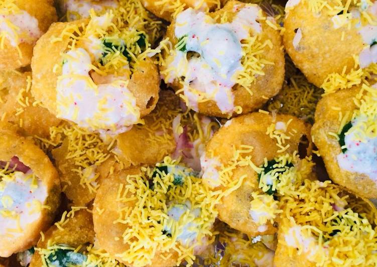 Steps to Prepare Award-winning Dahi puri chaat