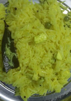 A picture of Lemon Rice.
