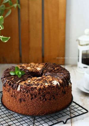 Foto resep Triple chocolate chiffon cake #pr_anekachiffon