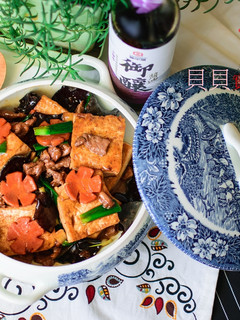 【御釀滷煮入味】家常燒豆腐 的食譜成品照片