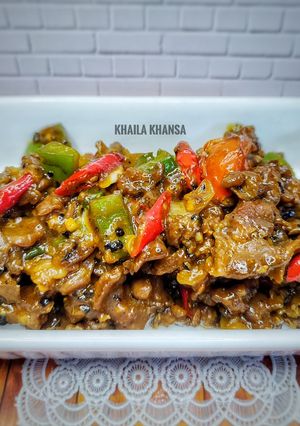 Foto resep Sapi Lada Hitam