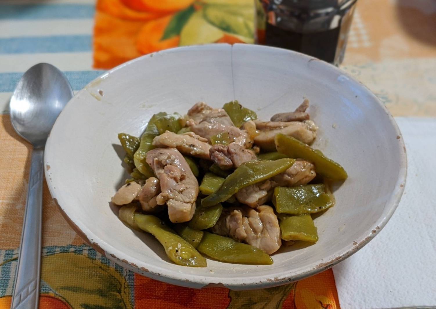 Pollo con judías verdes Receta de Jesús Ruiz Cookpad
