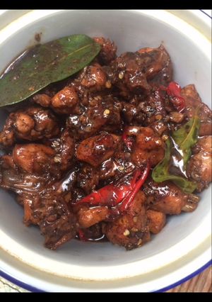 Foto resep Ayam lada hitam super simple