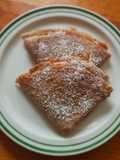 Crepas rellenas de dulce de leche con queso