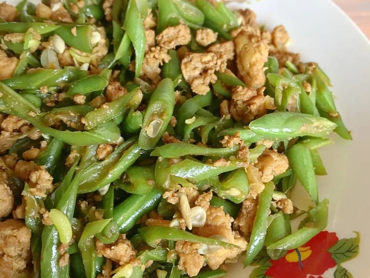 Cara Gampang Membuat Resep  Tumis Buncis Daging yang Menggugah Selera, Bikin Ketagihan
