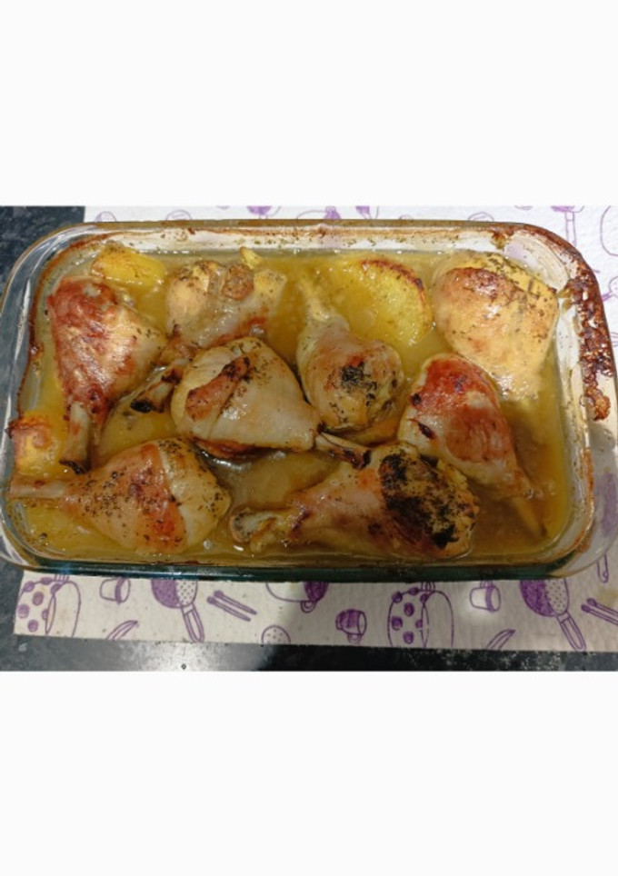 Una foto de Pollo asado a la importancia