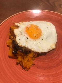 Una foto de Calabaza asada con ajos y ñoras