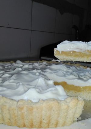 Una foto de Lemon pie suave
