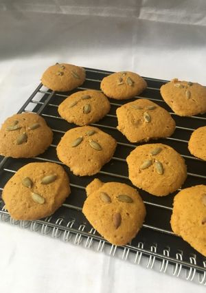 Foto resep Soft pumkin cookies gluten  free