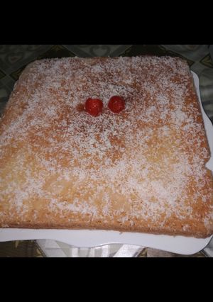 صورة لوصفة كعكة بالليمون