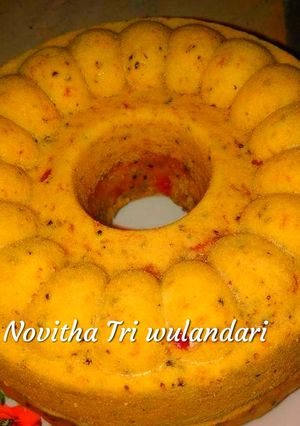 Foto resep Bolu kukus buah naga