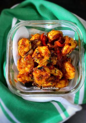 A picture of Stir Fry Prawns.