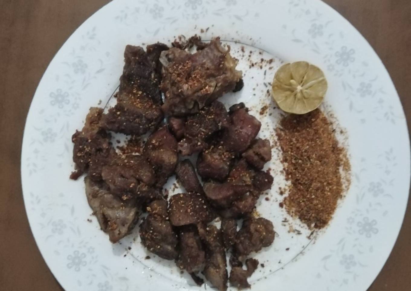 Fry Mutton boti