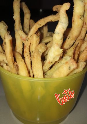 Foto resep Keripik keju bayam