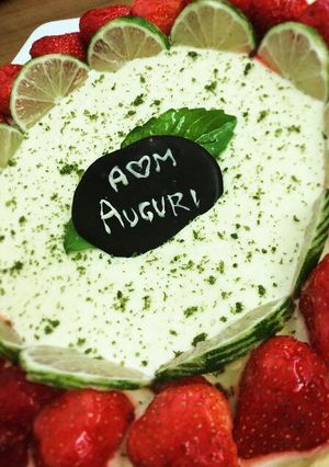 Foto di Torta basilico e lime