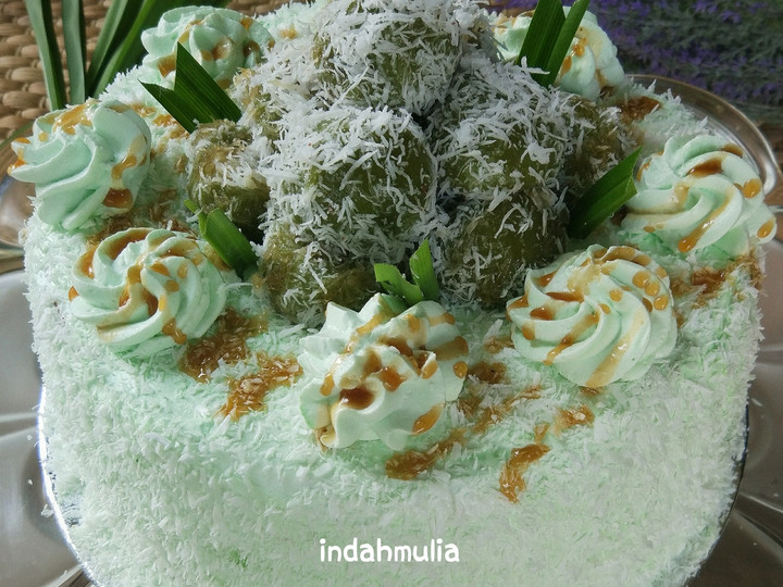 Resep Klepon Cake Anti Gagal