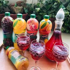 A picture of Basil Seed Red Drink.