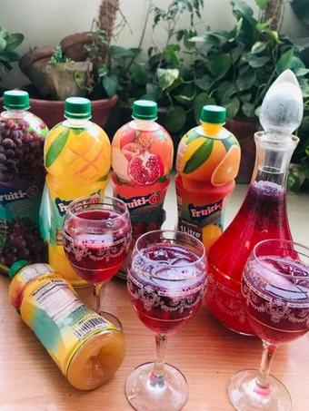 Easy Way Prepare Recipe Basil Seed Red Drink that is  Makes Drooling, Really Delicious}